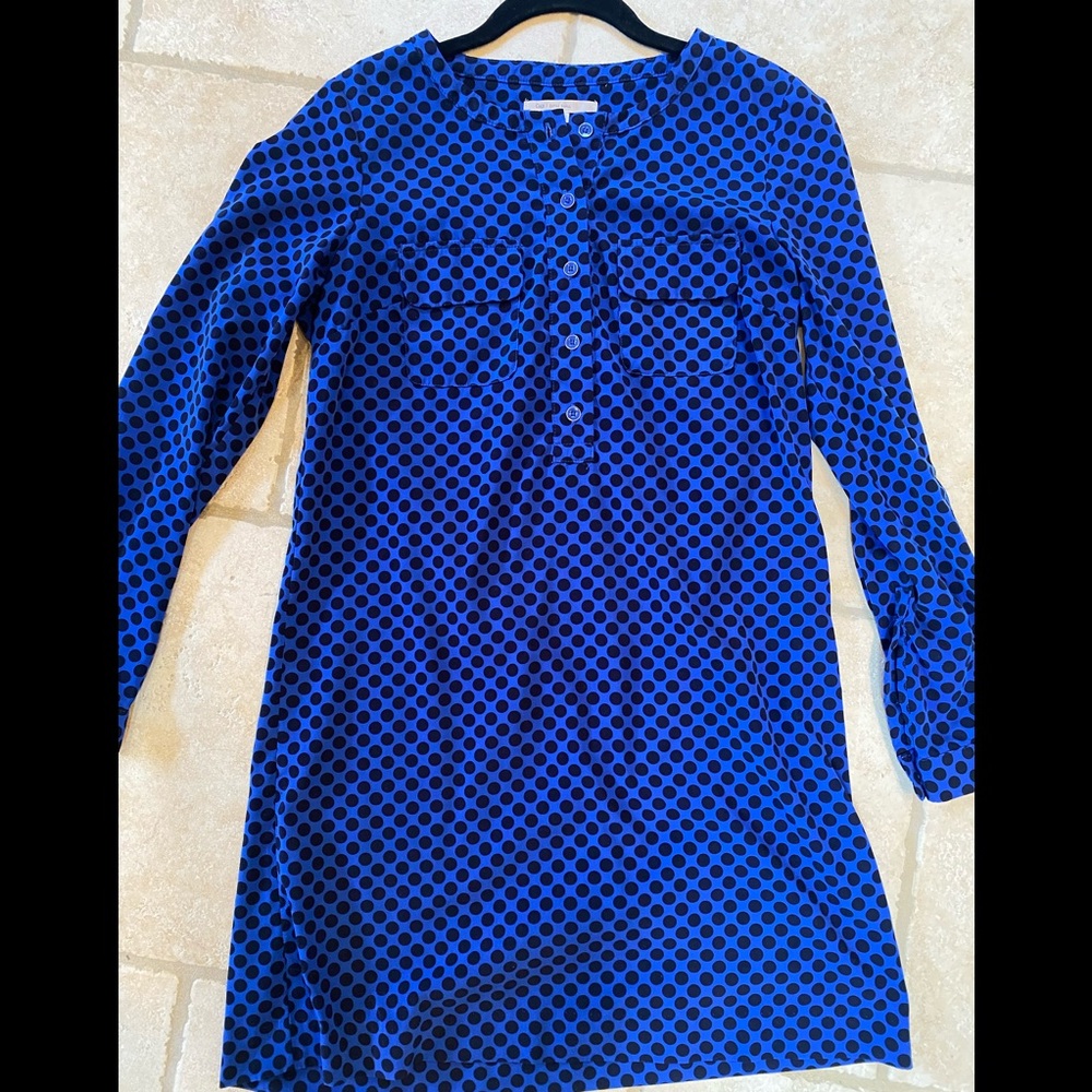 Women’s Gap Long Sleeved Dress Blue/Black Size XS